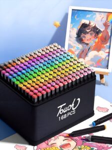 168 Pcs Marker Pen Set